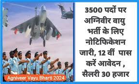 IAF Agniveer Vayu Recruitment 2024